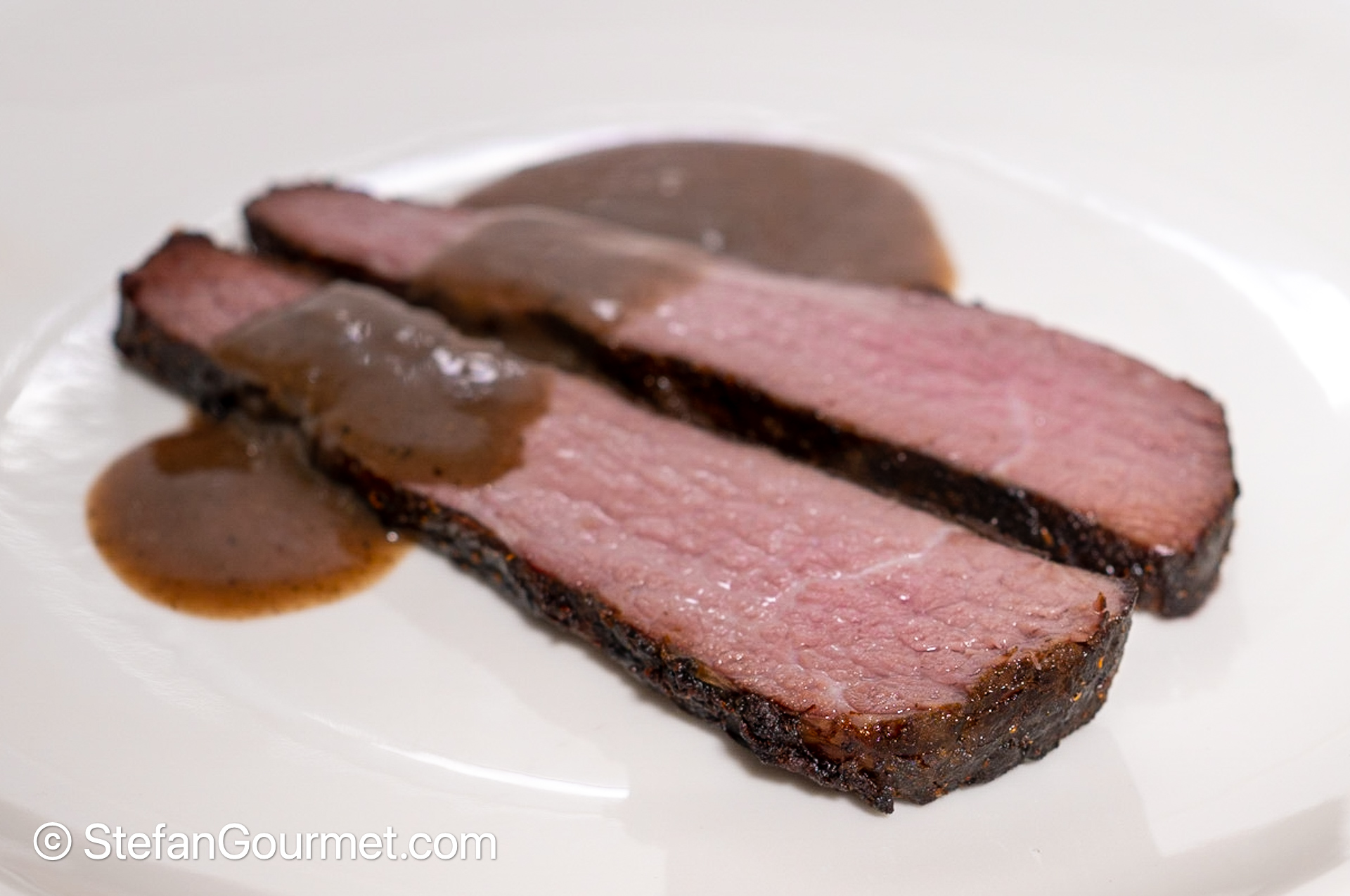 Brisket Pastrami Sous Vide Stefan's Gourmet Blog